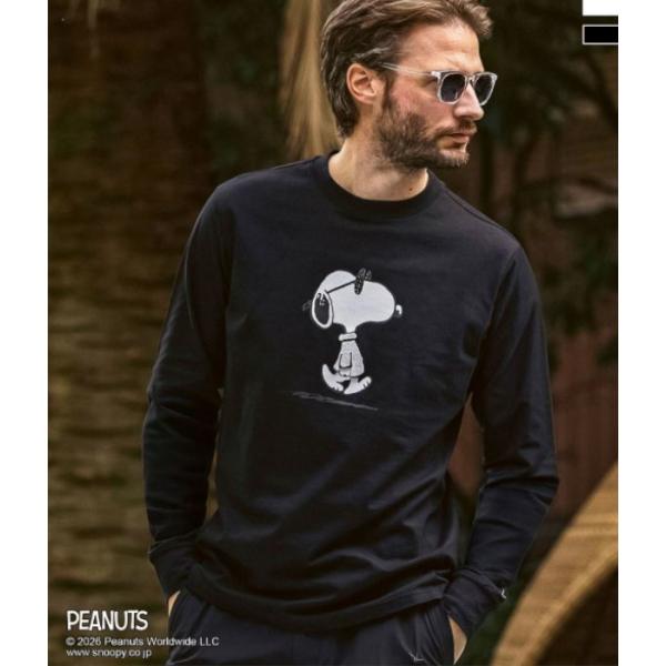 【スヌーピー】ジョー・クールロングTシャツ メンズ 長袖 1PIU1UGUALE3 RELAX ロン...