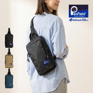 ペンフィールド Penfield コートキャンバス スクエア ボディバッグ ショルダーバッグ メンズ レディース 縦型 旅行 肩掛け コットン