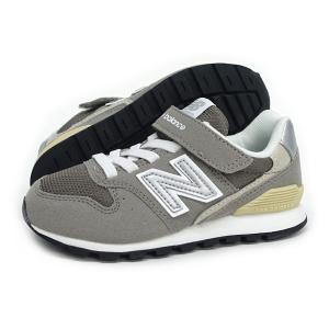 【KID'S】new balance(キッズ ニューバランス)KV996 CWY(グレー） 軽量 子供靴 ジュニア 靴 通気性 祝い プレゼント