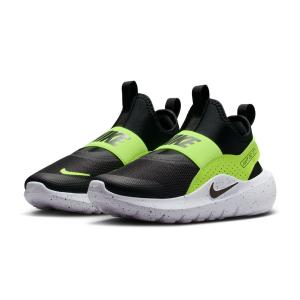 ナイキ NIKE ジュニア 子供靴 スニーカー スリッポン フレックス ランナー 4 IF2894-003 FLEX RUNNER 4 PS ブラック/ボルト