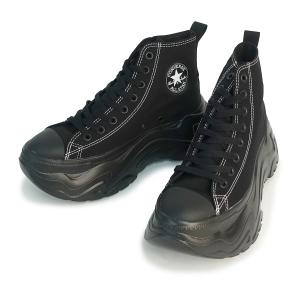 コンバース CONVERSE スニーカー シューズ 厚底 軽量 メンズ レディース オールスター シティハイク ハイ ブラック/ブラック 黒 ALL STAR CITYHIKE HI
