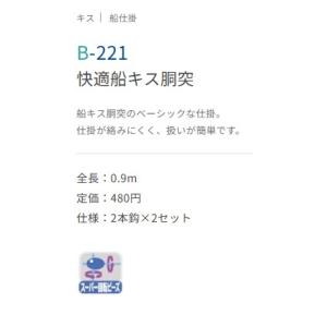 船キス胴付 B-221 ささめの詳細画像2