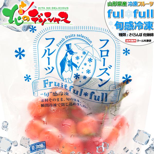 冷凍フルーツ 山形県産 さくらんぼ 6袋入り (佐藤錦/1袋 100g/冷凍品) 国産 個包装 フロ...