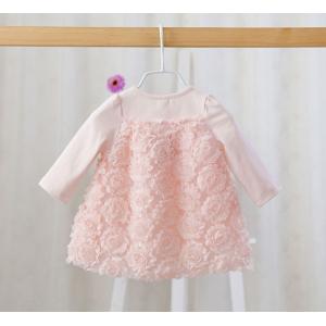 子供服 ワンピース 長袖 ベビー ドレス キッ...の詳細画像5