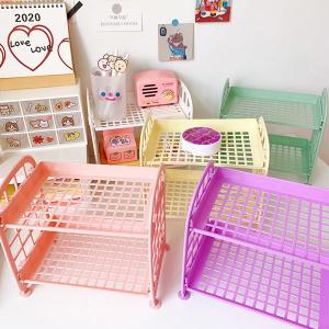 ラック パステル ミニ 棚 小型 収納 勉強机...の詳細画像2