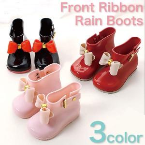 長靴 女の子 ショート丈 レインブーツ 雨具 ラ...の商品画像