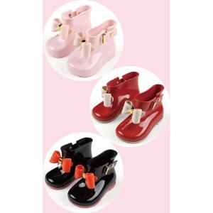 長靴 女の子 ショート丈 レインブーツ 雨具 ...の詳細画像5