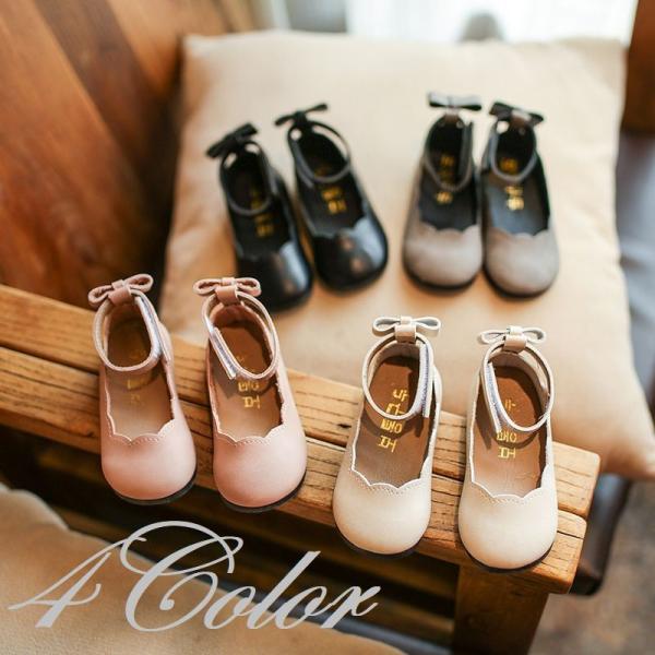 シューズ フォーマル プレーントゥ スカラカット 女の子 子供靴 キッズ靴 フォーマル アンクルスト...