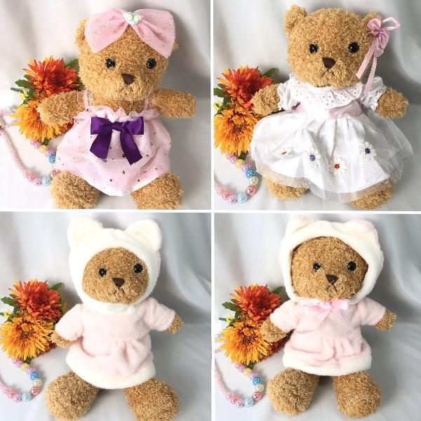 ぬいぐるみ服 ぬいぐるみ 30cm用 人形 服 小物 洋服 衣装 着せ 替え コスチューム モールド...