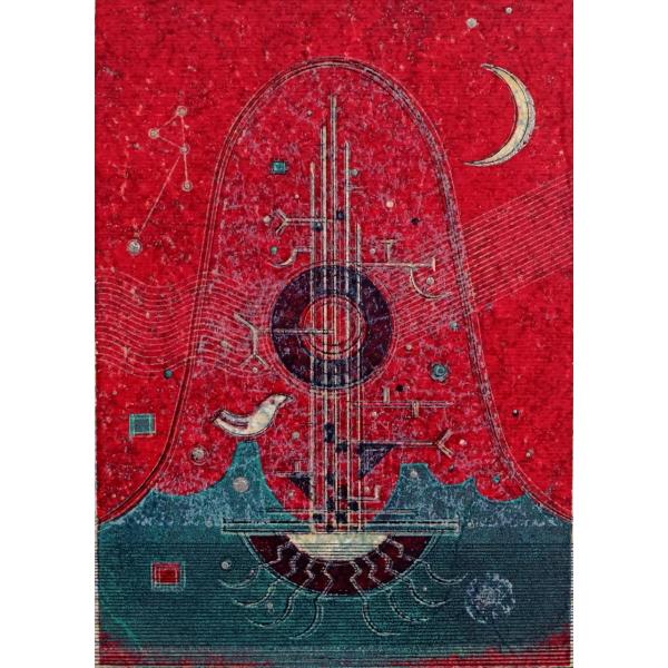 大場正男「樹 92」ペーパースクリーン