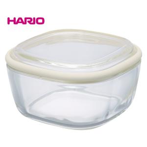HARIO（ハリオ） 保存容器 スクエアコンテナ・クリア S CWK-S-OW
