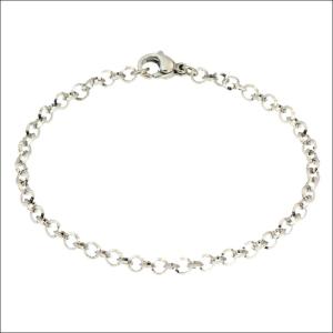 ブレスレット ステンレス チェーン 3mm ロロ...の商品画像