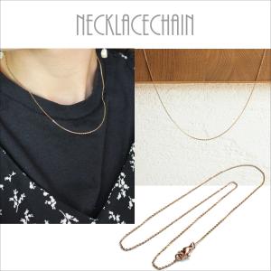 ステンレス ネックレス チェーン 1mm マリ...の詳細画像2