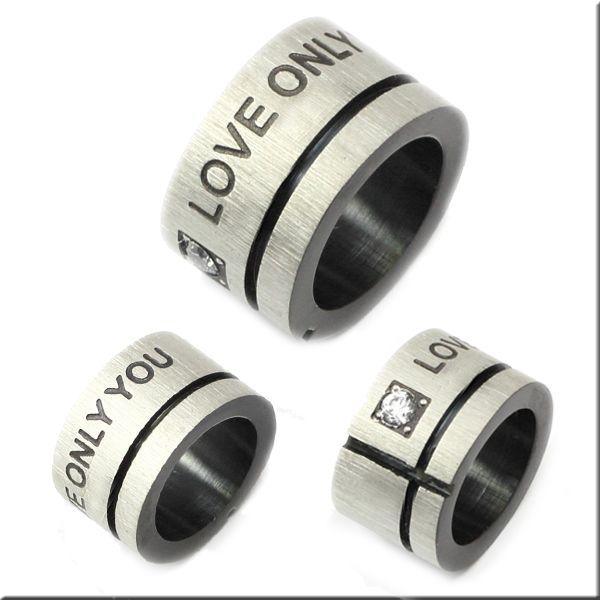 ペンダントトップキャンペーン！！ ステンレス トップ ヘッドＬＯＶＥ ＯＮＬＹ ＹＯＵ（ ブラック ...