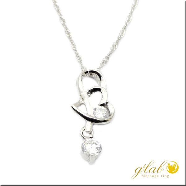 決算セール シルバー チェーン ネックレス シルバー925 ホワイトゴールド コーティング ドロップ...