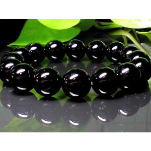 天然石 数珠ブレスレット 大特価ブラックオニキス黒瑪瑙12ミリ人気数珠 プレゼント
