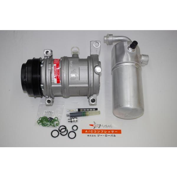 03〜05新品　キャデラック エスカレード EXT　エアコンコンプレッサー ５パーツセット 1年保証...