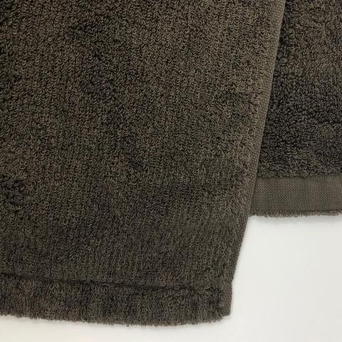 消臭・抗菌・速吸フェイススタオル（今治タオル）＜ブラウン＞ -34cm×80cm- G-MAQ Te...