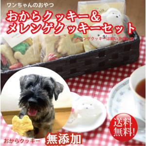 贈り物 プレゼント　ギフトにもぴったり。ドックフード　犬 おやつ 無添加おからクッキー＆メレンゲクッキー 小犬 プレゼント