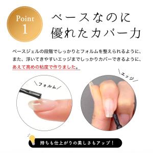 HEMAフリー ベースジェル 10g 2WAY...の詳細画像3