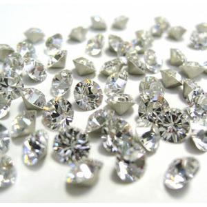 【メール便対応】SWAROVSKI(スワロフスキーエレメント) Vカットストーン クリスタル3mm(24粒)