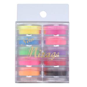 Mirage ミス ミラージュ カラーパウダー N/CPS 10色セット 3Dアクリル