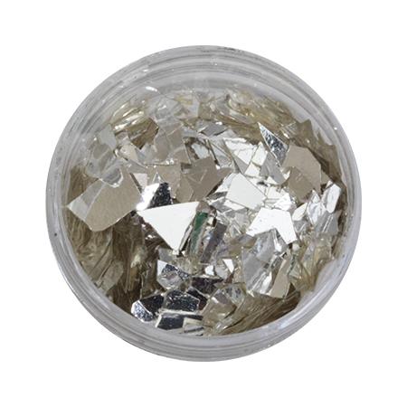 Charlon ミラーホロ 乱切り シルバー 0.8g 野尻早苗先生プロデュース ホログラム【ネコポ...