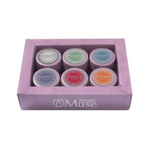 PREGEL ◇プリジェルミューズ シルキーパールシリーズ 3g×6色セット
