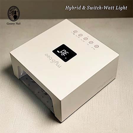 my&amp;bee マイビー ハイブリッド&amp;マルチワットライト 60W コードレス UV-LED/ローヒー...