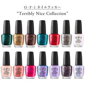 OPI オーピーアイ ネイルラッカー Terribly Nice Collection 全14色 15ml ホリデー限定 ポリッシュ マニキュア【ネコポス不可】｜g-nail