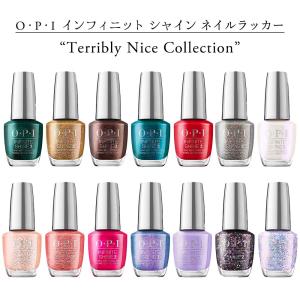 OPI オーピーアイ インフィニットシャイン ネイルラッカー Terribly Nice Collection 全14色 15ml ホリデー限定【ネコポス不可】｜g-nail