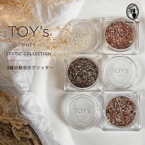 TOY's × INITY ZERO to ONE(ゼロトゥワン) パウダー 3種セット ネイル