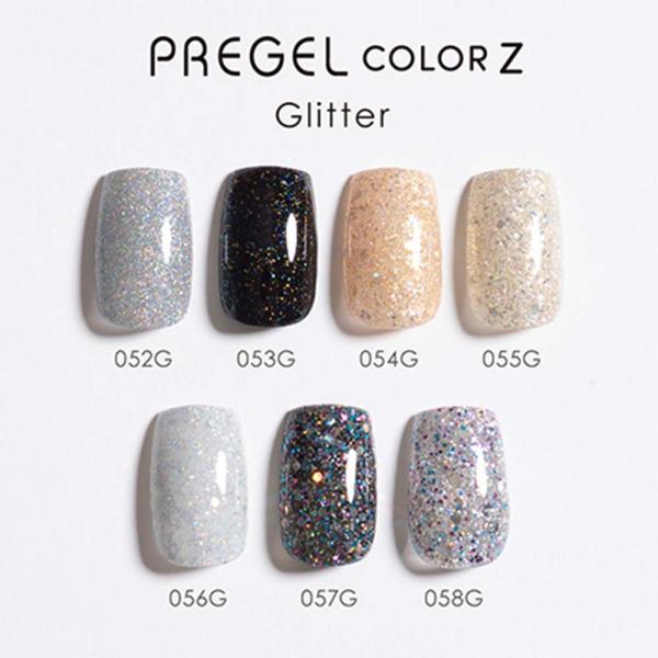 PREGEL プリジェル カラーZ グリッターカラー PZ-052G〜058GP 全7色 3g ジェ...