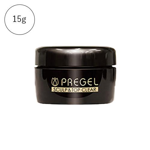 プリジェル スカルプ&amp;トップクリア 15g PREGEL ジェルネイル クリアジェル トップジェル ...