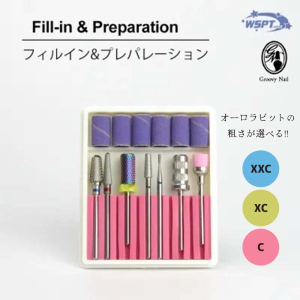 WSPT 【小川先生おすすめ】 フィルイン&amp;プレパレーション ビットセット オーロラビット 選べる粗...