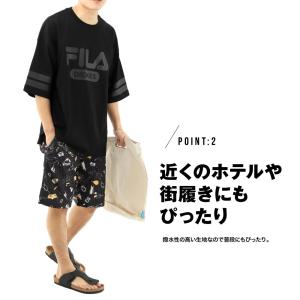 水着 メンズ 海パン ボーダー 水陸両用 サー...の詳細画像2