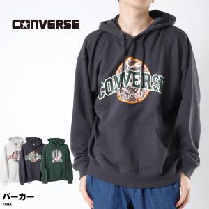 パーカー スウェット トレーナー メンズ レディース コンバース CONVERSE 長そで おしゃれ かぶり プルパーカー フーディー おしゃれ｜g-passio