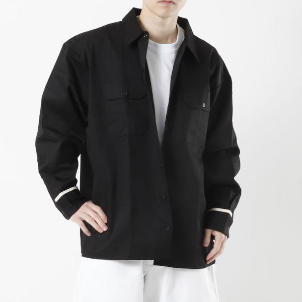 Dickies 18454300 ワークシャツ メンズ レディース おしゃれ ワイドシャツ Z世代 ...