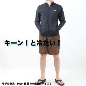 【在庫処分】ラッシュガード 水着 FILA フ...の詳細画像3