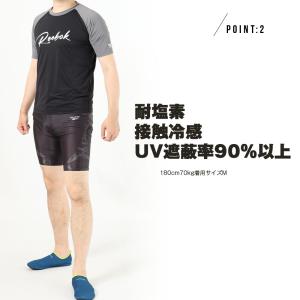 Reebok リーボック アクアTシャツ メン...の詳細画像2