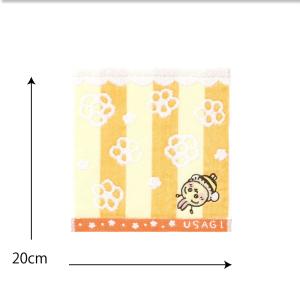 ちいかわ ハチワレ うさぎ タオルハンカチ 蜂...の詳細画像3