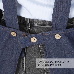 EDWIN デニム エプロン レディース 料理...の詳細画像5
