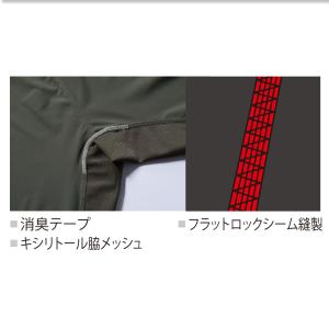 バートル BURTLE アイスフィッテッド 半...の詳細画像4
