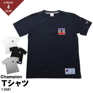 Tシャツ メンズ チャンピオン Champion 半袖 夏 冬 おしゃれ 可愛い 綿 吸水 通気性｜g-passio