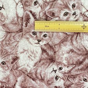 綿麻リアルプリントキャット アメリカンショート...の詳細画像4