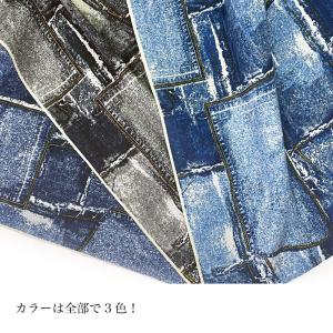 オックスデニムヴィンテージ バッグ クッション...の詳細画像1