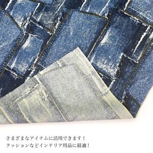 オックスデニムヴィンテージ バッグ クッション...の詳細画像3