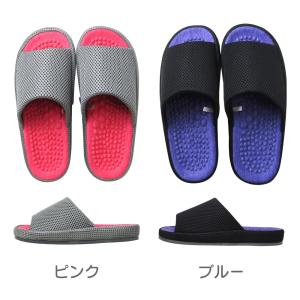 スリッパ 足裏形状 3D立体インナーソール 凹...の詳細画像3