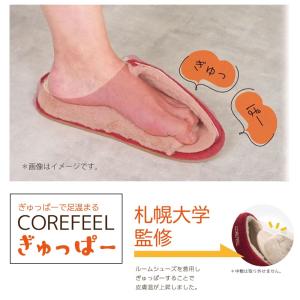 ニッポンスリッパ COREFEEL ぎゅっぱー...の詳細画像1