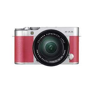 富士フイルム FUJIFILM X-A3 レンズキット [ピンク] [中古未使用品 